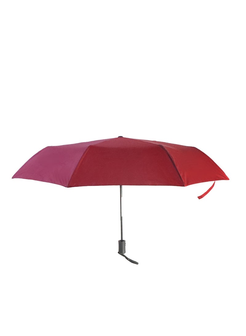 بيج ديزاين مظلة بيج ديزاين مودز أب بورجوندي أوتوماتيكية، مقاومة للرياح، سريعة الجفاف، حجم صغير للحقائب - Image 1