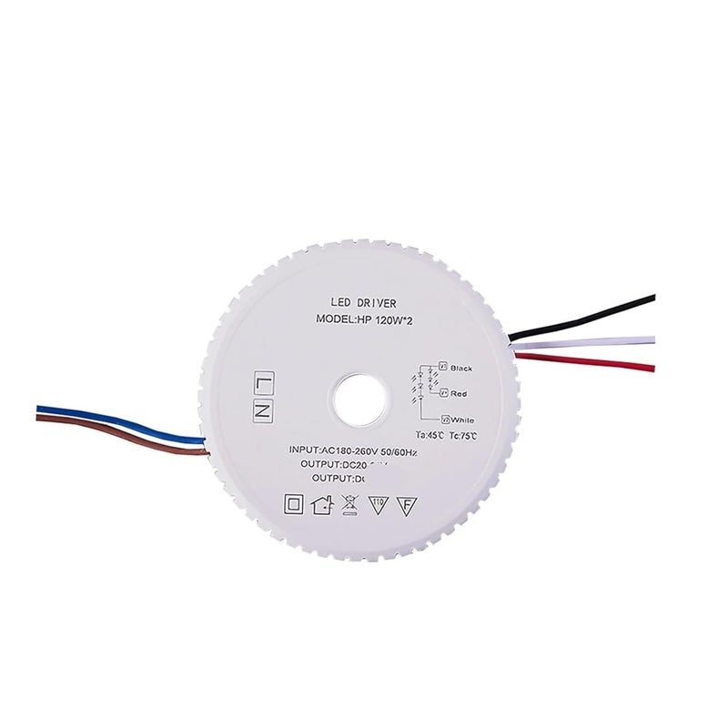 1PCS External Isolated Power Supply 20-36V Three-Wire Parallel Drive Three-Tone Lighting Power Supply Ceiling lamp Downlight Driver(6A) - Image 1