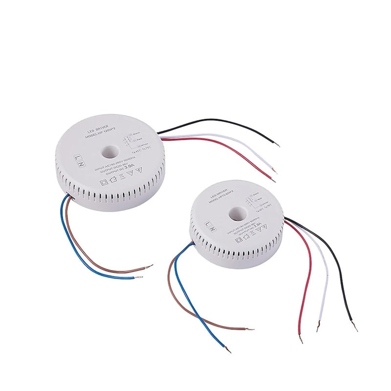 1PCS External Isolated Power Supply 20-36V Three-Wire Parallel Drive Three-Tone Lighting Power Supply Ceiling lamp Downlight Driver(6A) - Image 3