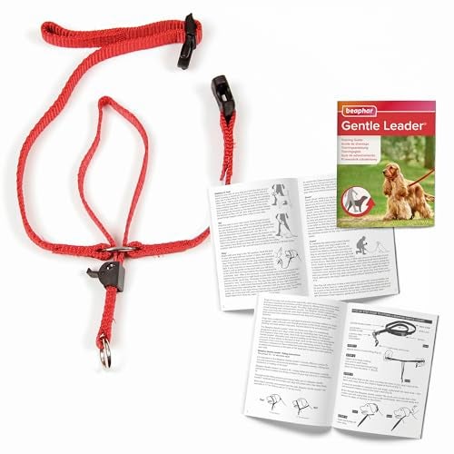Beaphar | Gentle Leader | Head Collar for Medium Dogs | Stops Pulling On The Lead | Training Aid with Immediate Effect | Endorsed by Behaviourists | Red x 1 - Image 5