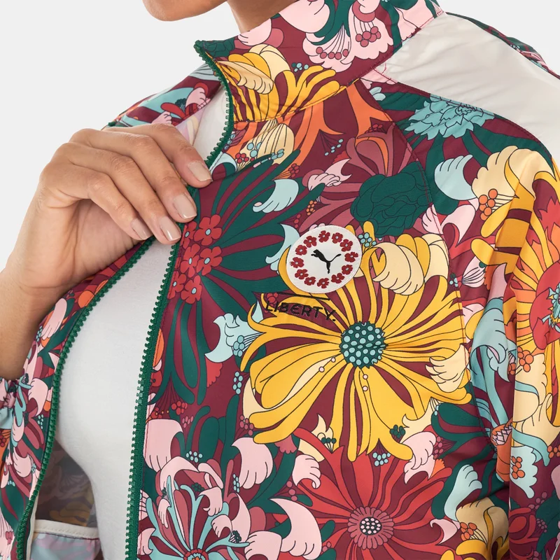 PUMA Women's x LIBERTY Allover Print Woven Jacket