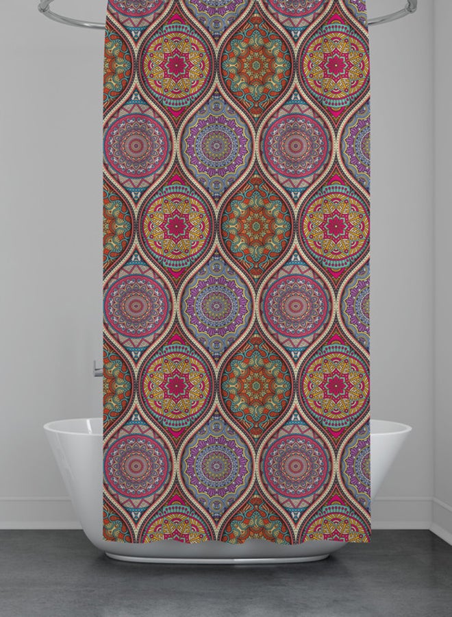 Home Print ستارة حمام مقاومة للماء 