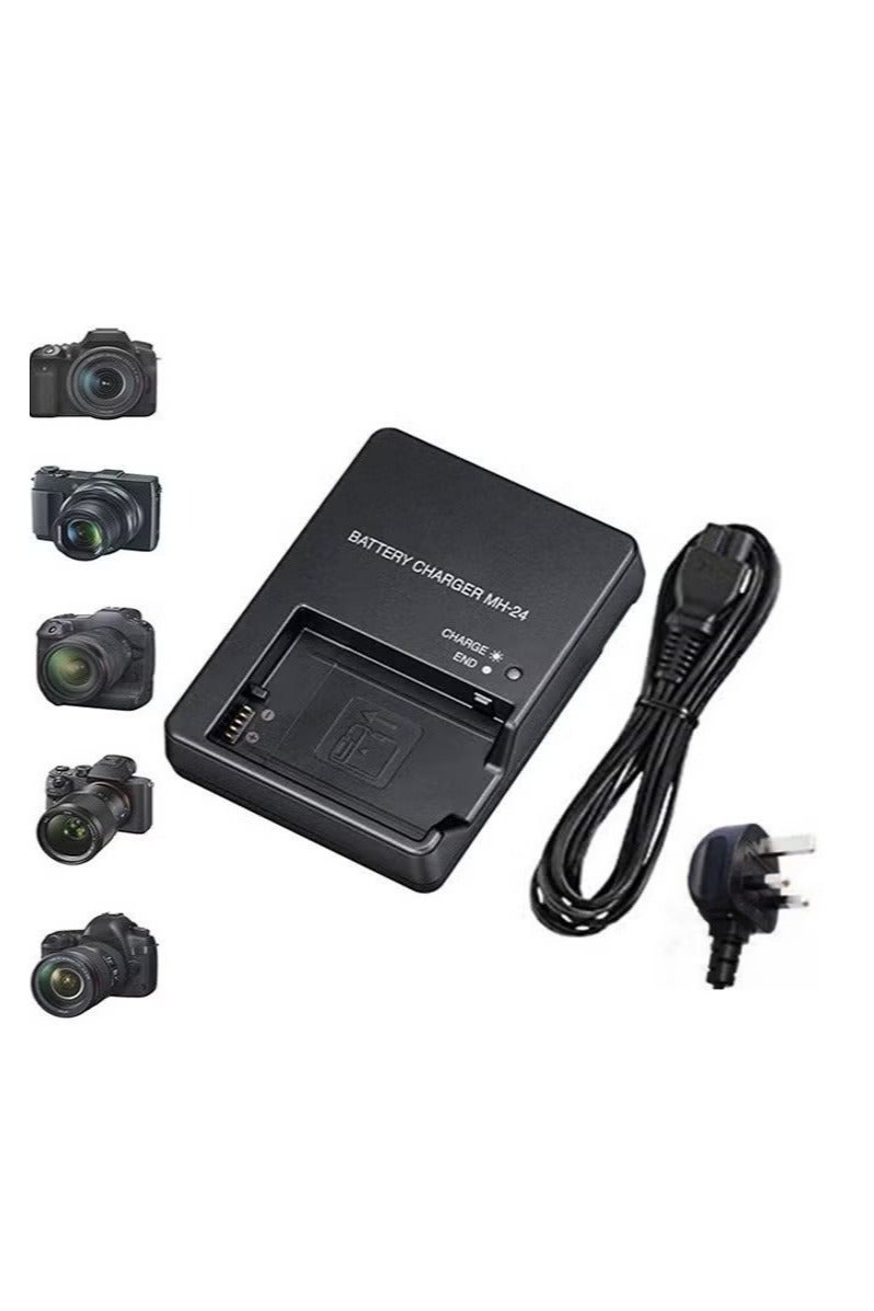 Coconut Camera Battery Charger MH-24 Charger compatible with Nikon D3100, D5100, D5200,D3300,D3200, P7000, P7100 for EN-EL14 Battery - Image 3