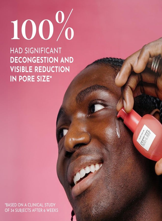 Glow Recipe Strawberry Smoothing Salicylic Acid Serum - Blemish Clarifying Skin Care, AHA BHA Exfoliant + Pore Minimizer + Plumping Hyaluronic Acid + Brightening Allantoin - Korean Face Serum, 30ml - Image 4