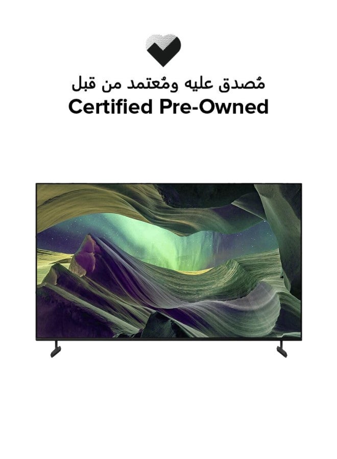 مستعمل معتمد - تلفاز ذكي أندرويد 75" - 4K 75X85L أسود