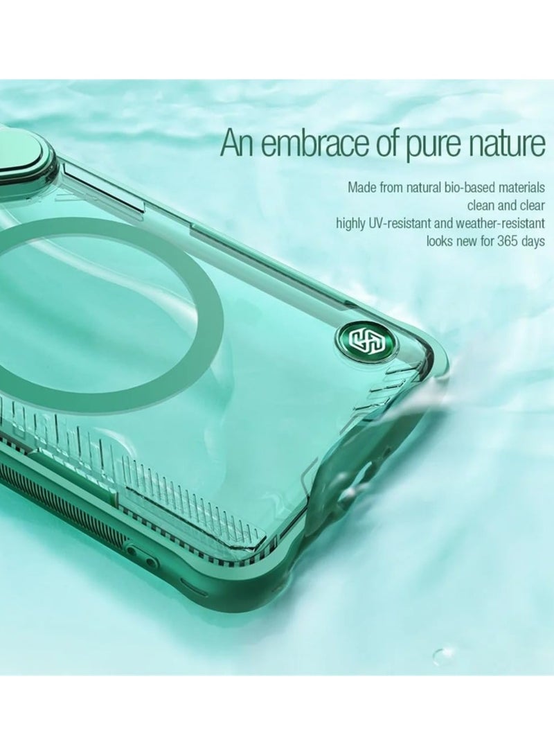 عام حافظة مغناطيسية متوافقة مع شاومي 14 الترا ، حافظة شفافة شفافة عدسة الكاميرا حماية الخصوصية حامل معدني قابل للطي ، غطاء واقي مقاوم للصدمات لمي 14 الترا - Image 3