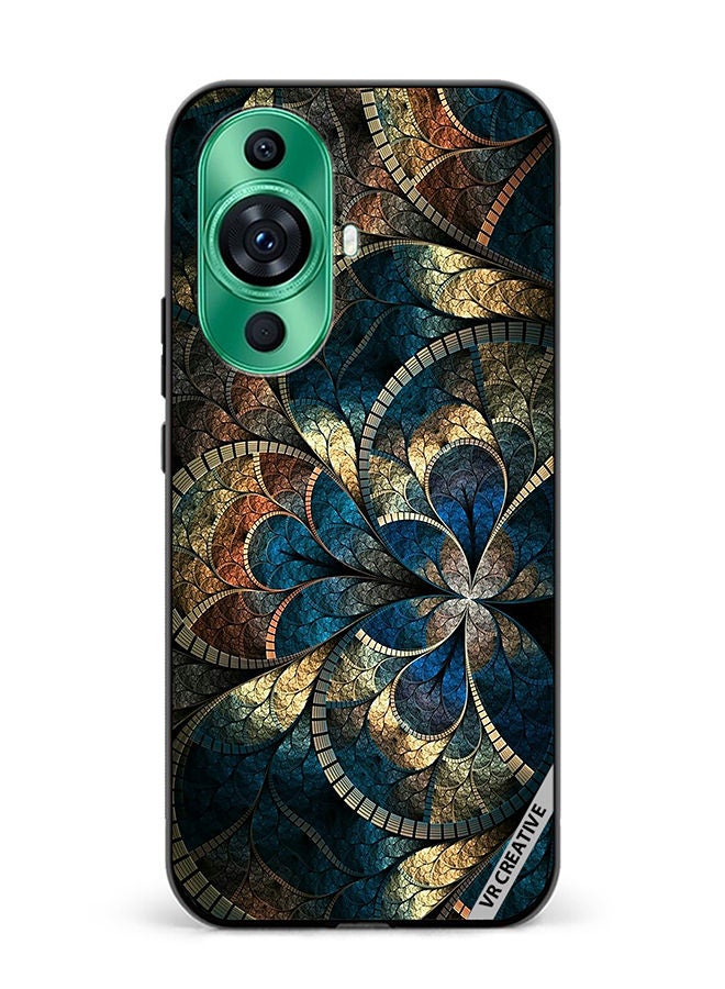VR CREATIVE Protective Case Cover For Huawei nova 11 Pro Mandala Abstract Design Multicolour - Image 1