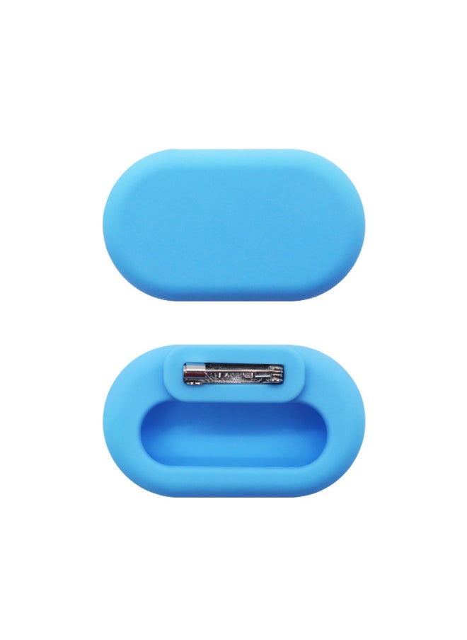 Suitable For Samsung Galaxy SmartTag2 Pin Tracker Case Locator Protection-Color:Luminous Blue-Applicable Models:Samsung Galaxy Smarttag2