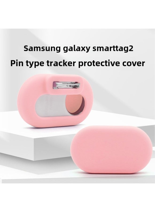Suitable For Samsung Galaxy SmartTag2 Pin Tracker Case Locator Protection-Color:Luminous Blue-Applicable Models:Samsung Galaxy Smarttag2