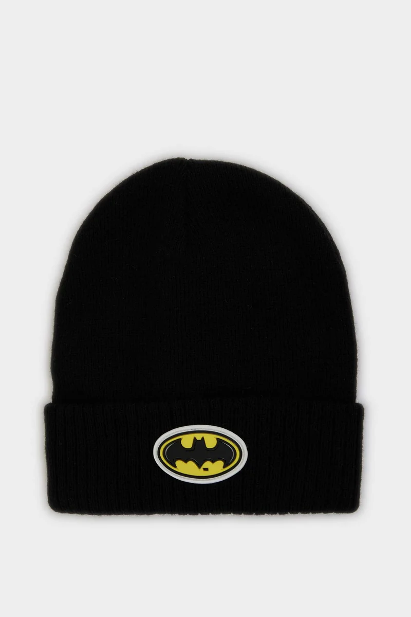 DeFacto Boy Knitwear Batman Licence Beret