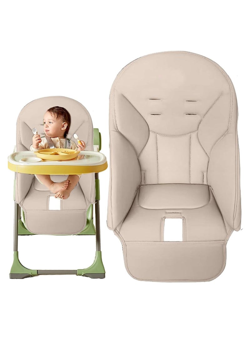 Gonice Highchair Cover, Universal Highchair Cover, Stain-Proof Baby Dining Chair Cover, Universal Waterproof Baby PU Leather  - Image 1
