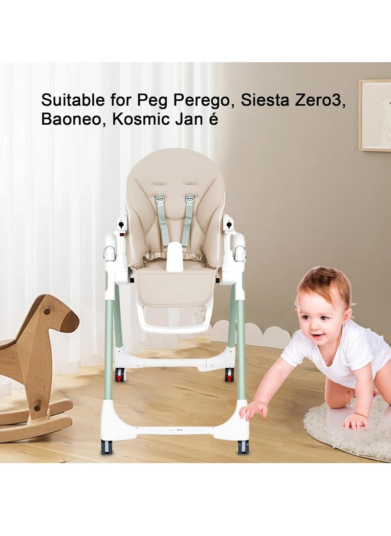 Gonice Highchair Cover, Universal Highchair Cover, Stain-Proof Baby Dining Chair Cover, Universal Waterproof Baby PU Leather  - Image 5