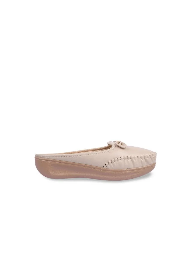 شوتوبيا Shoetopia Upper Bow Detailed  Slip-On Loafers for Women & Girls