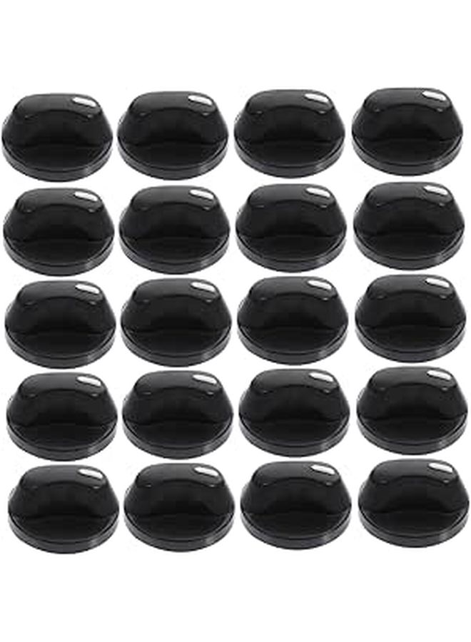 ٥٠ قطعة بديلة لمقابض موقد الغاز، مقابض تحكم عالمية لشعلات الموقد. - Image 1