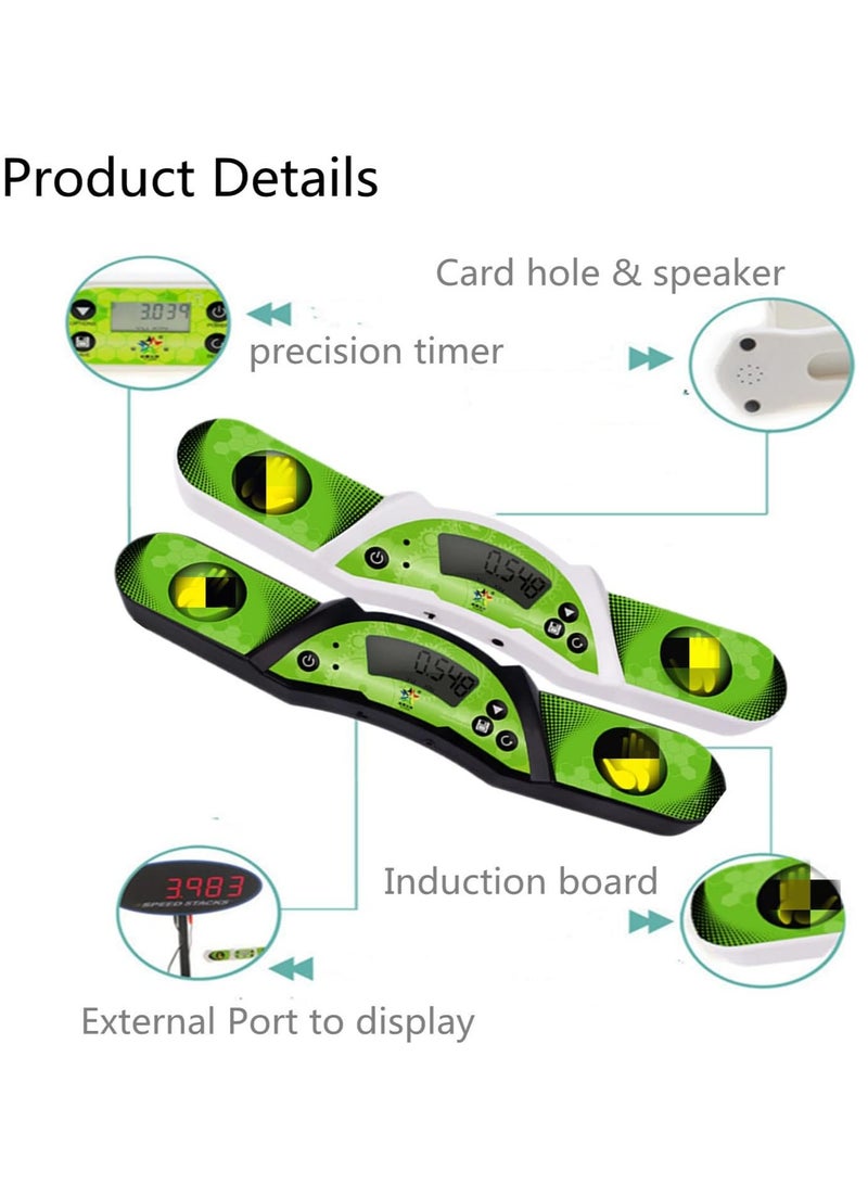 Speed Cup Timer, Touch Control Timer Professional Timer Machine, Speed Timer with Display for Rubiks Cube Puzzle, Stack Competition, Girls Boys Gift - Image 2