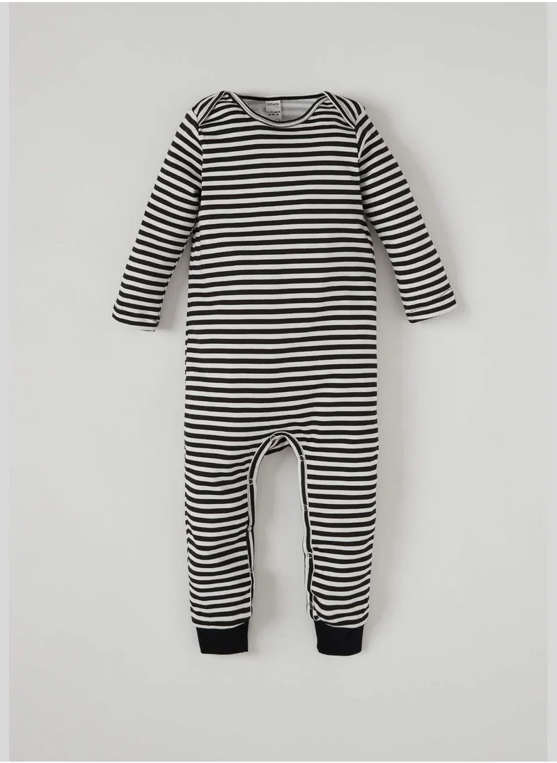 ديفاكتو Regular Fit Striped Coveralls