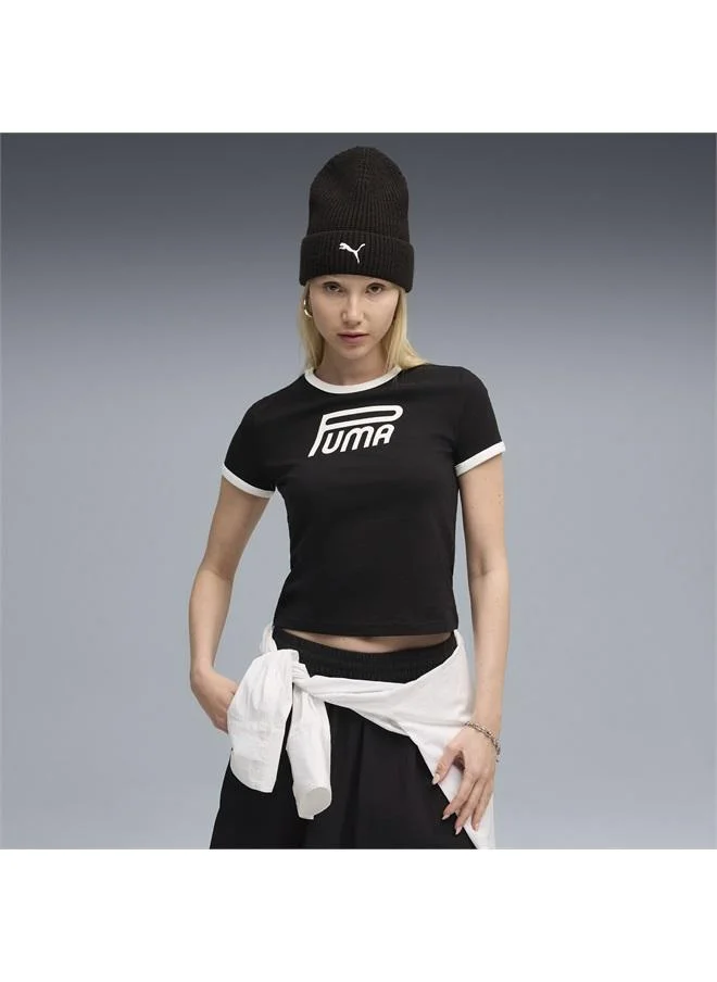 FUTURE.PUMA.ARCHIVE Graphic Slim Tee Women