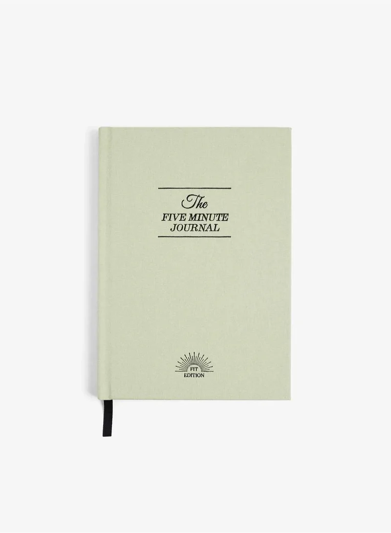 أنتلجينت_تشينج Green Five-Minute Journal With Pen