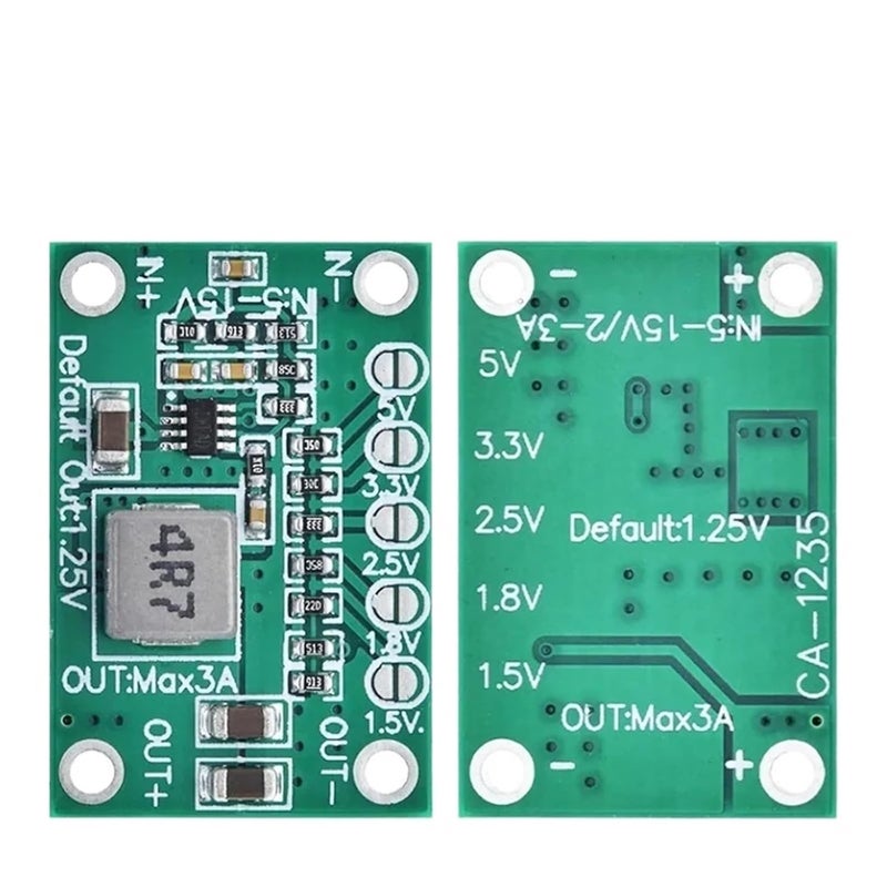 CA1235 Adjustable Buck Converter Step Down Power Module 1 25V To 5V Output 5 16V Input 1PCS - Image 5