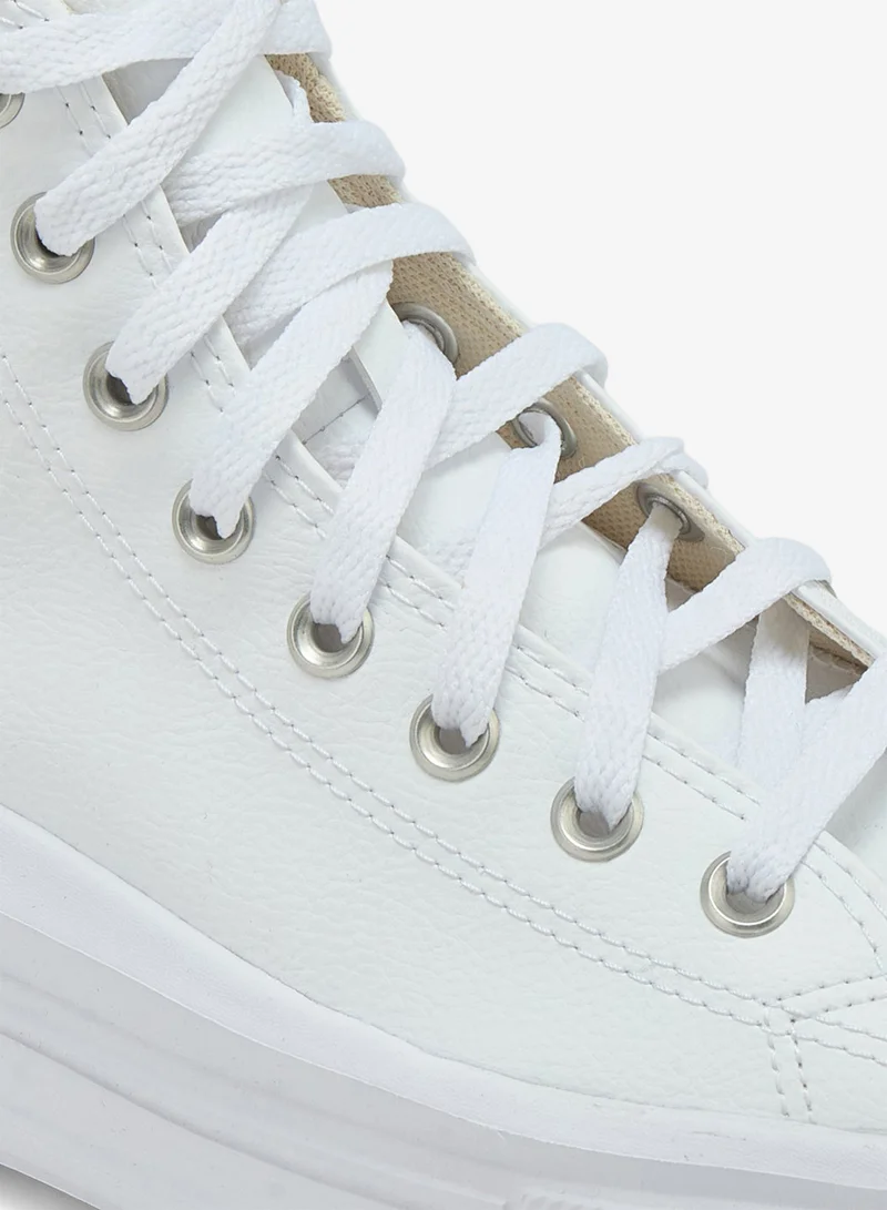 Converse White Women's Chuck Taylor All Star Move Platform Shoes for Women | Best Price UAE