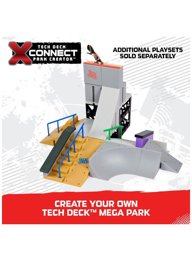 Tech Deck, Jump N’ Grind X-Connect Park Creator, Customizable and Buildable Ramp Set with Exclusive Fingerboard, Kids Toy for Ages 6 and up - Image 5