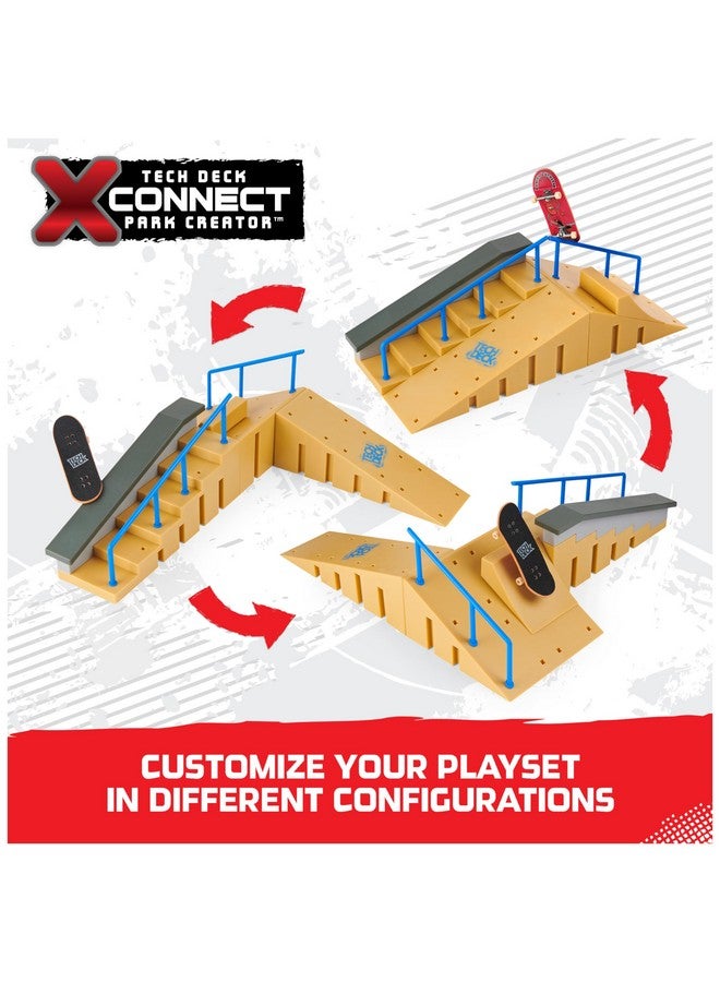 Tech Deck, Jump N’ Grind X-Connect Park Creator, Customizable and Buildable Ramp Set with Exclusive Fingerboard, Kids Toy for Ages 6 and up - Image 3