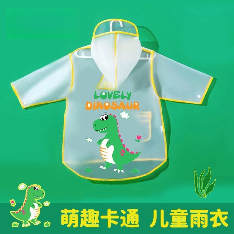 Cute Poncho Waterproof Raincoat Repeat Customers Kidsren'S Size Kindergarten Baby Brim Rain Dropshipping - Image 3