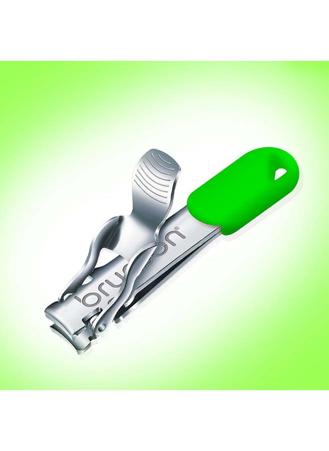 brunson - Nail Clipper Stainless Steel Professional Grade Nail Cutter with a Gripped Handle Ideal Manicures with long lasting sharpness for Easy Toenail TrimmingBCNCF2 - Image 1
