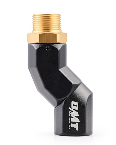 Orion Motor Tech Fuel Hose Nozzle Swivel, 3/4" Dual NPT Threads Fuel Transfer Swivel Multi Plane 360 Rotating Fuel Tank Fuel hose Connector for Fuel Pump Hose Nozzle Transfer Diesel Gasoline Kerosene - Image 1
