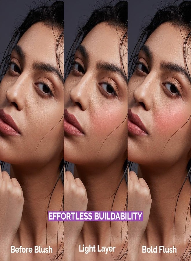 Staze 9to9 Cheek Me Out Multipurpose Blush Stick Tint | On The Go Lip + Cheek + Eye Makeup | Highly Pigmented + Blendable | 12Hrs Long Stay | Natural, Creamy Finish | Travel-Friendly | 02 Bite | 6g - Image 2