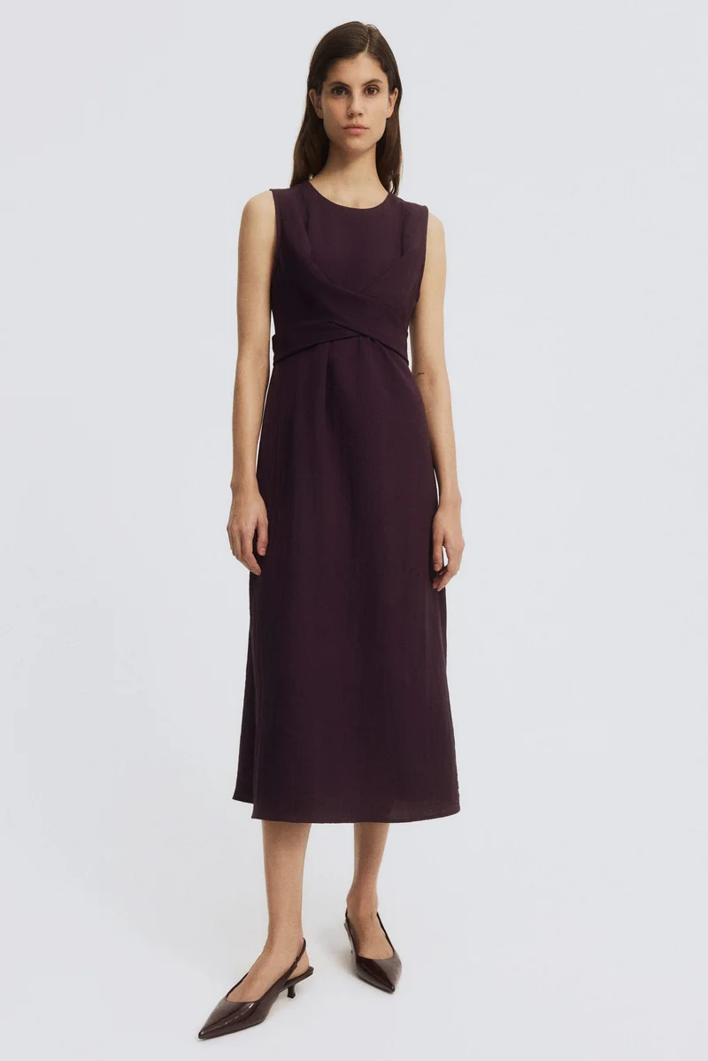 H&M  MAMA Tie-back nursing dress for Women | Best Price UAE