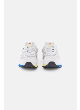 New Balance Kids Boys GC574MSC Standard Lace Up  Outdoor Shoes, Grey Combo  - Image 4