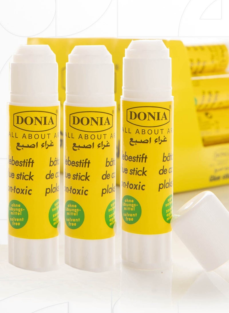 World finger glue sticks 8G Pack Of 3