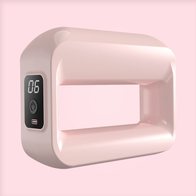 Generic Vibrating Yoga Wheel Muscle Relaxation Mini Massager 051 Pink 