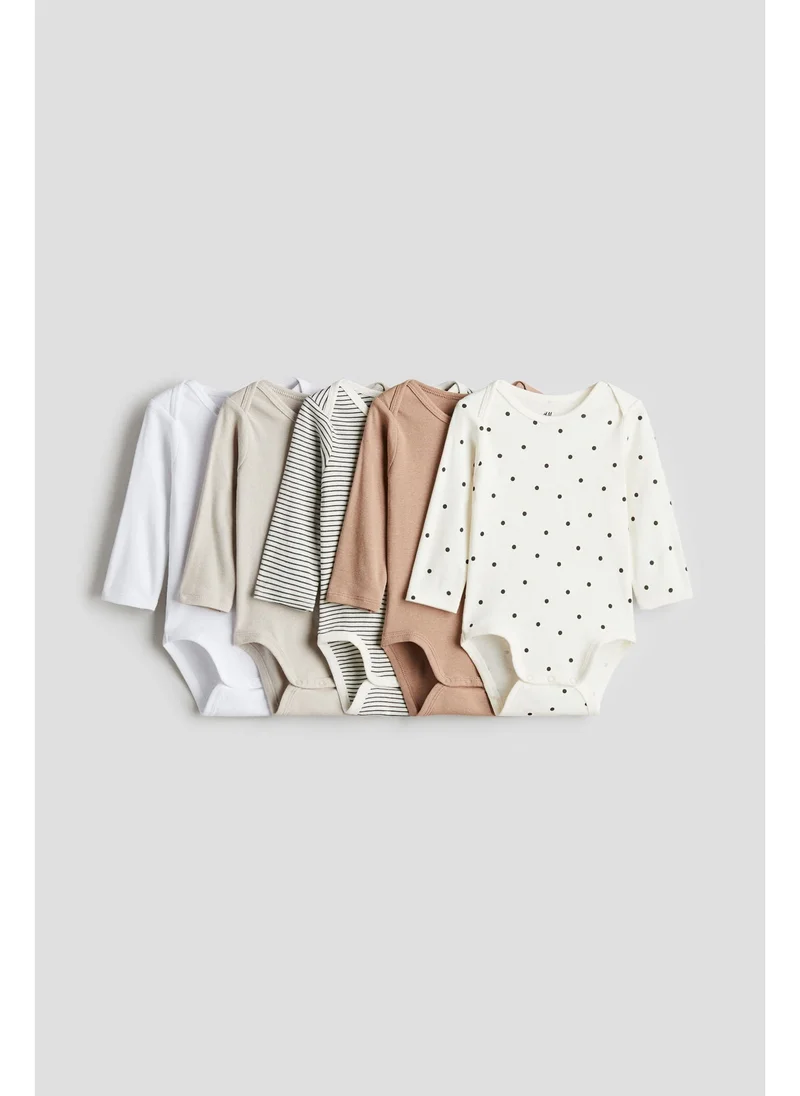 اتش اند ام 5-pack long-sleeved bodysuits