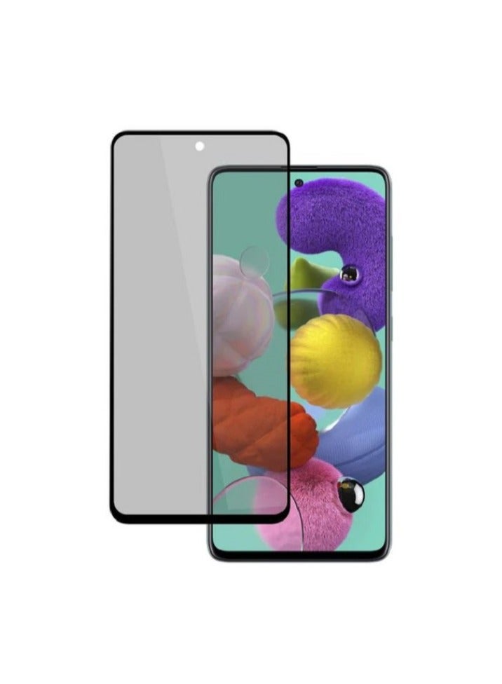 Privacy Anti-Spy Tempered Glass Screen Protector for Samsung Galaxy Note 10 Lite. - Image 1