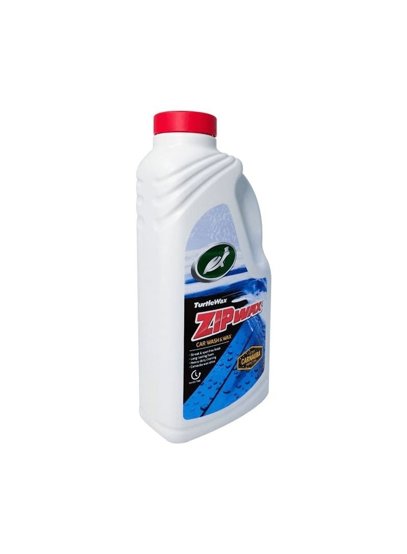 تيرتل كومبو Buy Turtle Wax Carnauba zip Wax غسيل السيارات والشمع منظف غسيل السيارات -1 لتر وزجاجة مياه للحدائق بخاخ فوم محمول - 2L - Image 3