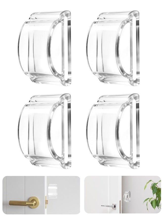 4PCS شفافة مزدوجة الأثاث مصدات، خزانة وزاوية الطاولة لمكافحة الاصطدام الباب - Image 1