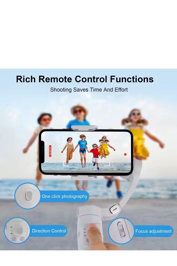 M1 3-Axis Handheld Gimbal Stabilizer – Anti-Shake Camera Mount with Face Tracking, Live Streaming Support & Follow Mode for Smartphones - Image 3