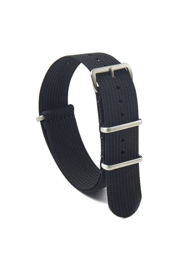 حزام ساعة نايلون موحد من الناتو - مناسب للساعات بحجم 18/20/22 مم - Image 2