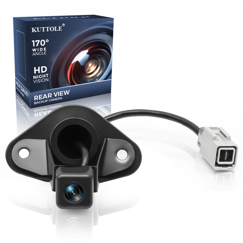 KUTTOLE 86267AJ10A Upgrade Rear View Backup Camera Compatible with Subaru Legacy Outback 2010-2014, 170Â° Wide Angle Park Assist Camera Replace 86267-AJ10B, 86267-AJ10A, 86267-AJ100 - Image 1