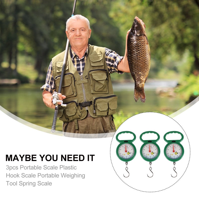 6 pcs Portable Scale Hook Scale Portable Weighing Tool Spring Scale - Image 5