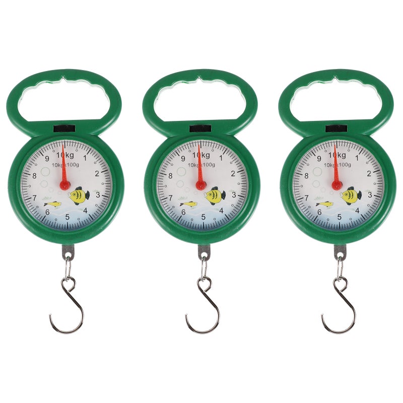 6 pcs Portable Scale Hook Scale Portable Weighing Tool Spring Scale - Image 1