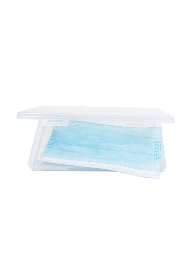 Mask Storage Organiser Box Clear 19.5x2.4x10.5centimeter  - Image 4