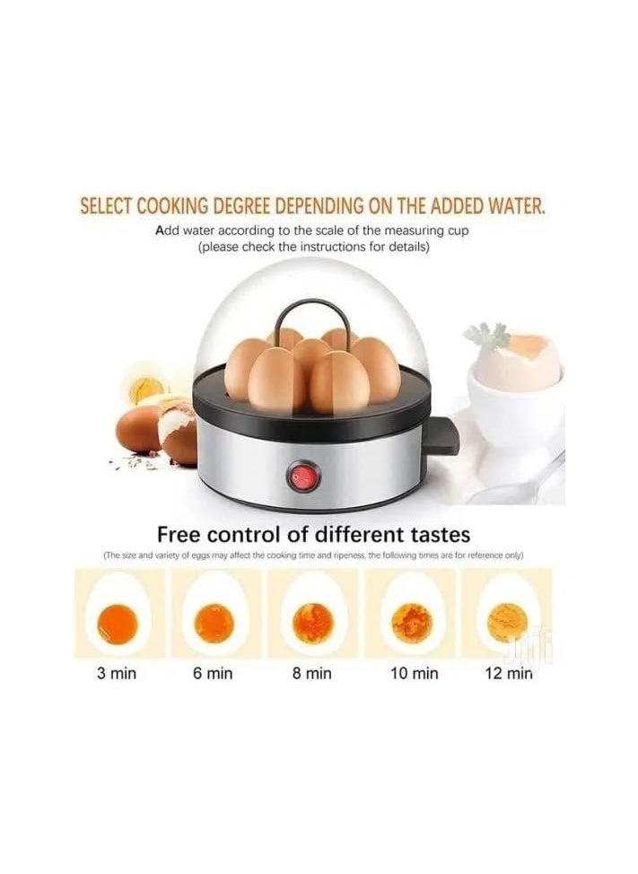 Generic Sonifer SF-1501 350W Electric Egg Boiler for 7 EggsAutomatic shut-off with audible alarm when cooking is complete.Stainless steel lid is easy to use and clean, with removable support.Non-slip base  - Image 5