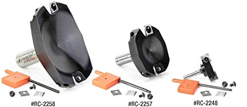 Amana Tool RC-2248 Mini Insert Spoilboard Surfacing Rabbeting Flycutter Slab Leveler & Surface Planer 1-1/2 D x 12mm (15/32) CH x 1/4 Inch SHK Router Bit - Image 4