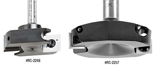 Amana Tool RC-2248 Mini Insert Spoilboard Surfacing Rabbeting Flycutter Slab Leveler & Surface Planer 1-1/2 D x 12mm (15/32) CH x 1/4 Inch SHK Router Bit - Image 5