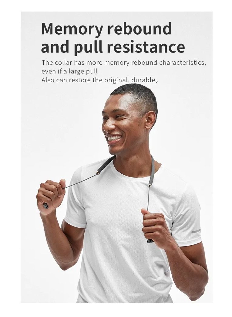 ساناج Sanag Z6S BT سماعات رأس للرقبة سماعة أذن رياضية Bt حول الرقبة سماعات رأس رياضية مع ميكروفون لاسلكي - Image 3