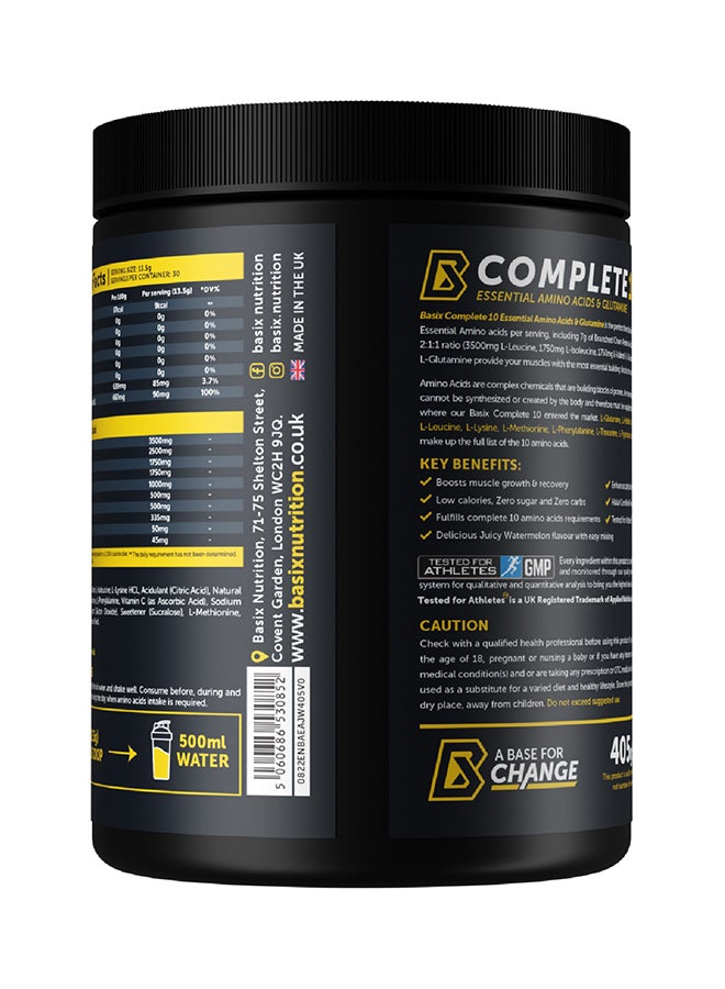 Basix Complete 10 Juicy Watermelon 405G - Image 2