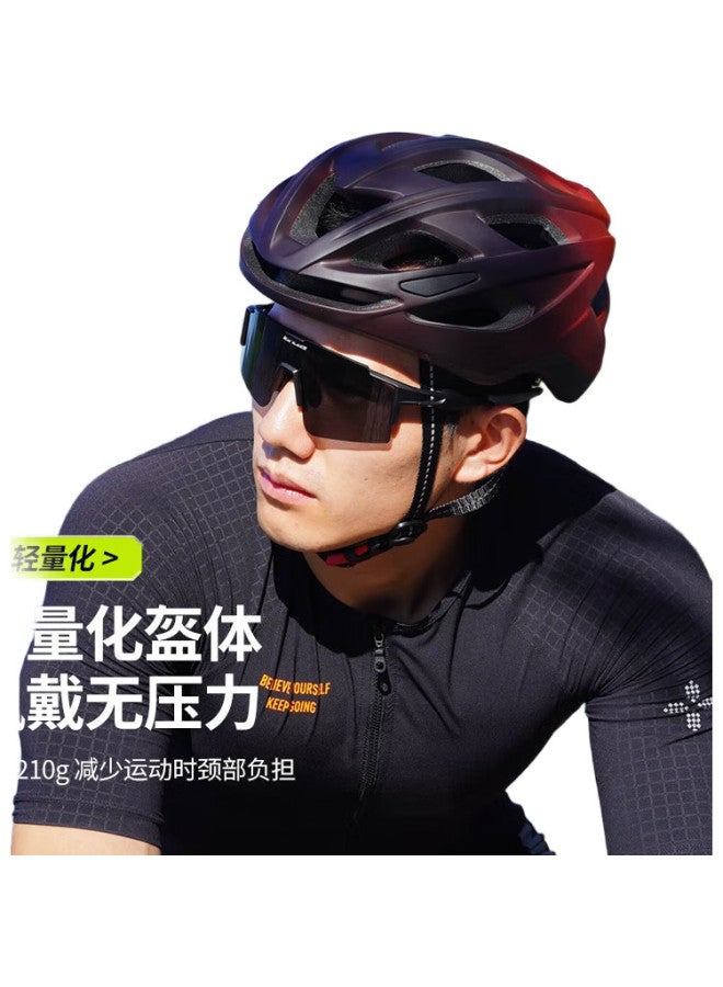 Ousen Cycling Helmet, Bicycle Helmet, Aerodynamic Mountain And Road Bike Integrated Molding, Safety Helmet For Men And Women, With Tail Light - Image 3